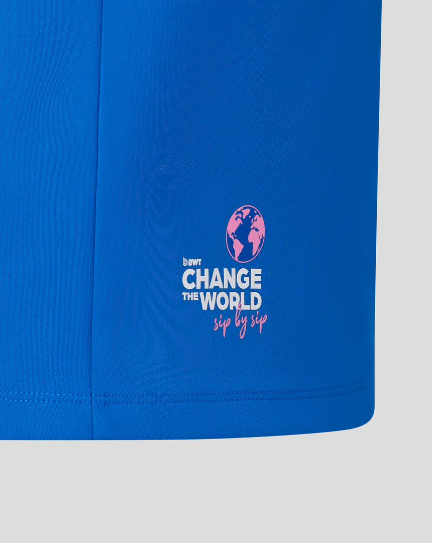 Alpine Sweatshirt, Team, Quarter-Zip, Blau