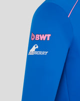 Alpine Sweatshirt, Team, Quarter-Zip, Blau