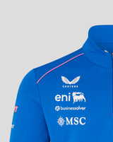 Alpine Sweatshirt, Team, Quarter-Zip, Blau