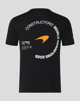 McLaren T-Shirt, Konstrukteurs-Weltmeister, 2025, schwarz 🔥