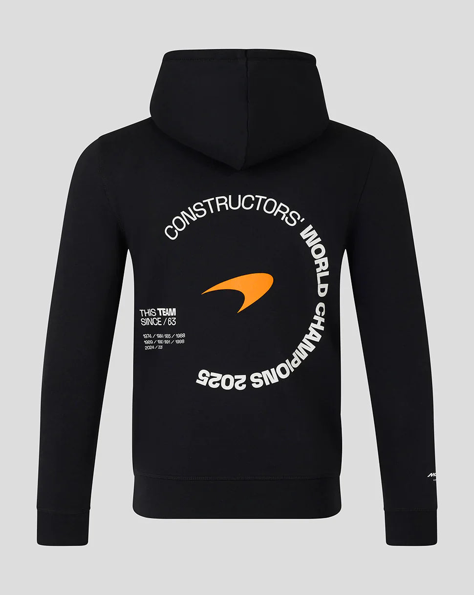 McLaren Hoodie, Konstrukteurs-Weltmeister, 2025, schwarz 🔥