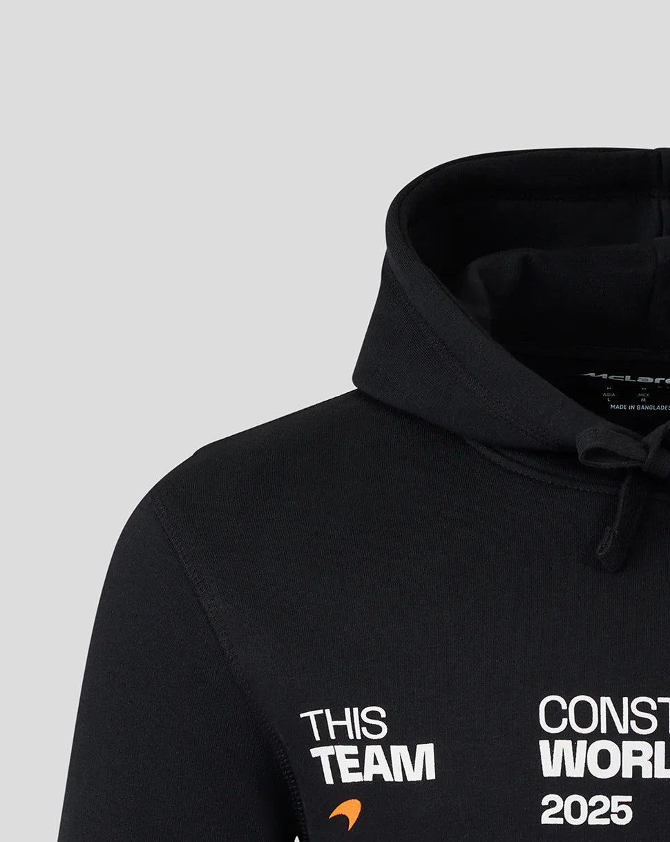 McLaren Hoodie, Konstrukteurs-Weltmeister, 2025, schwarz 🔥