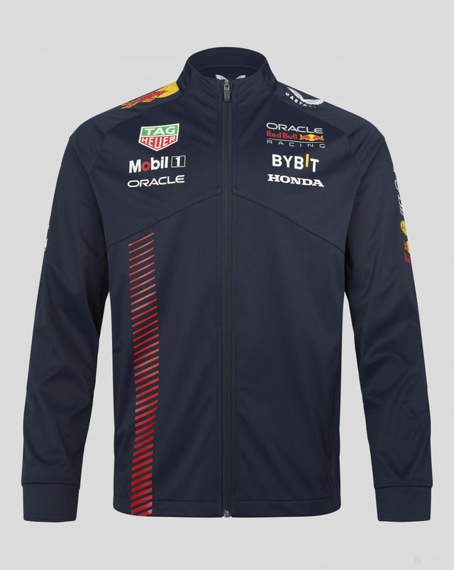 Red Bull Racing softshell jacket, team, blue, 2023 - FansBRANDS®