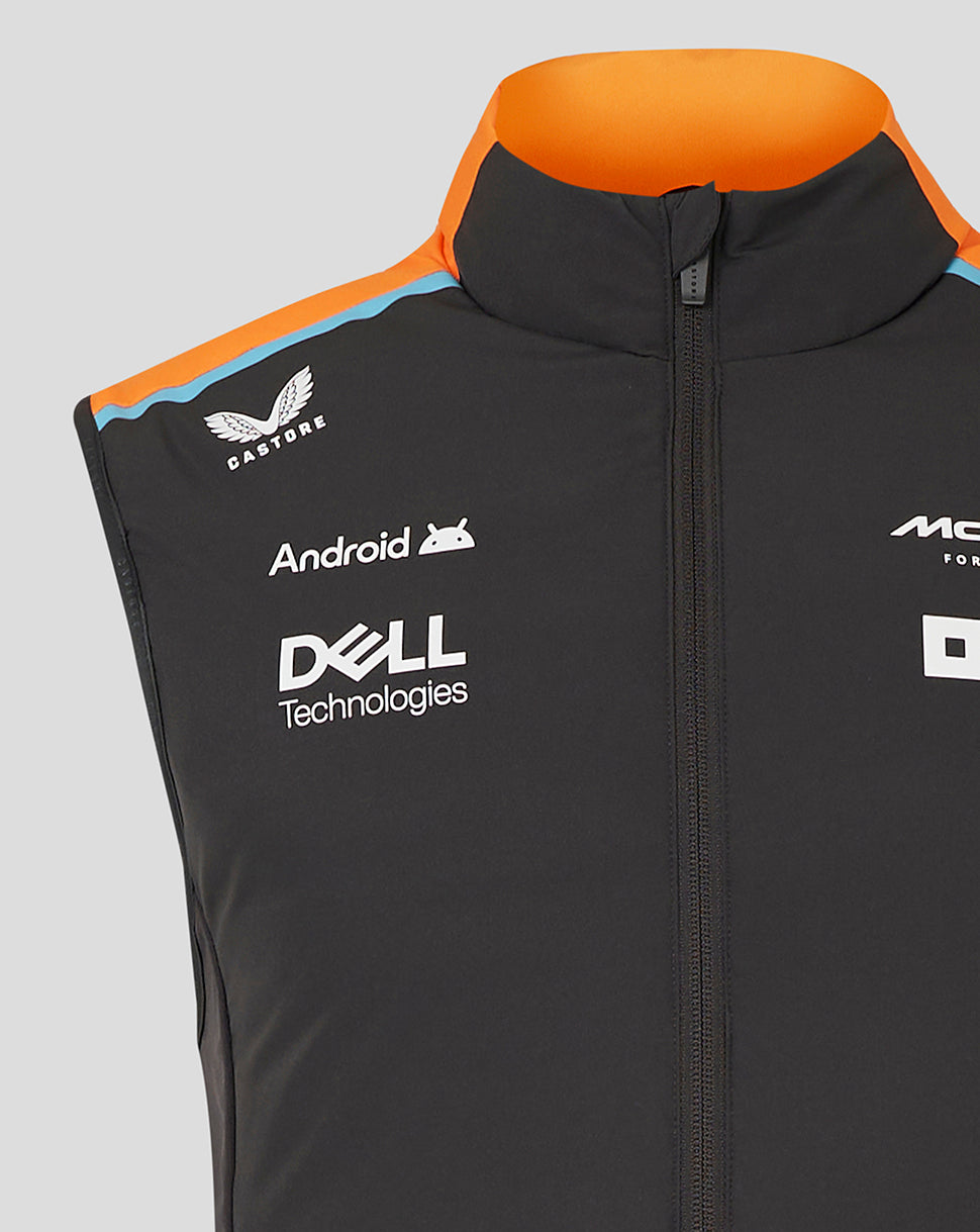McLaren weste, Castore, team, Hybrid, grau, 2024