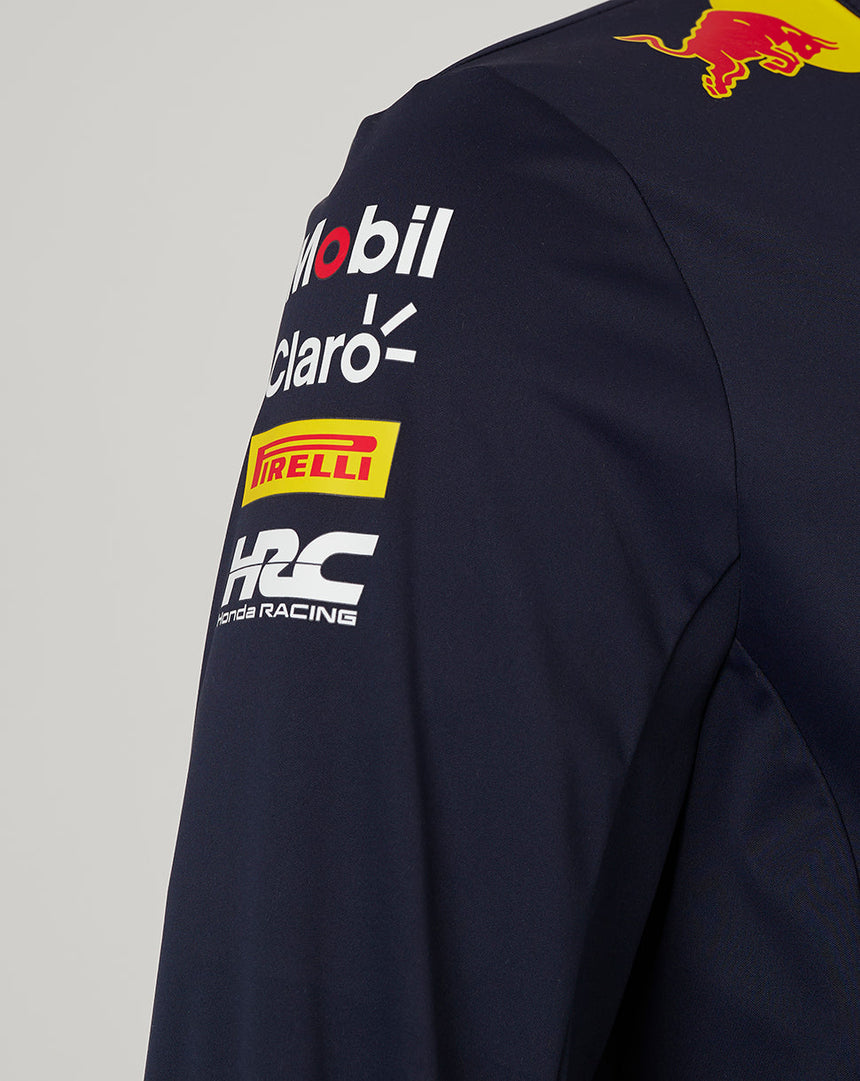 Chaqueta Red Bull Castore Softshell azul 2024