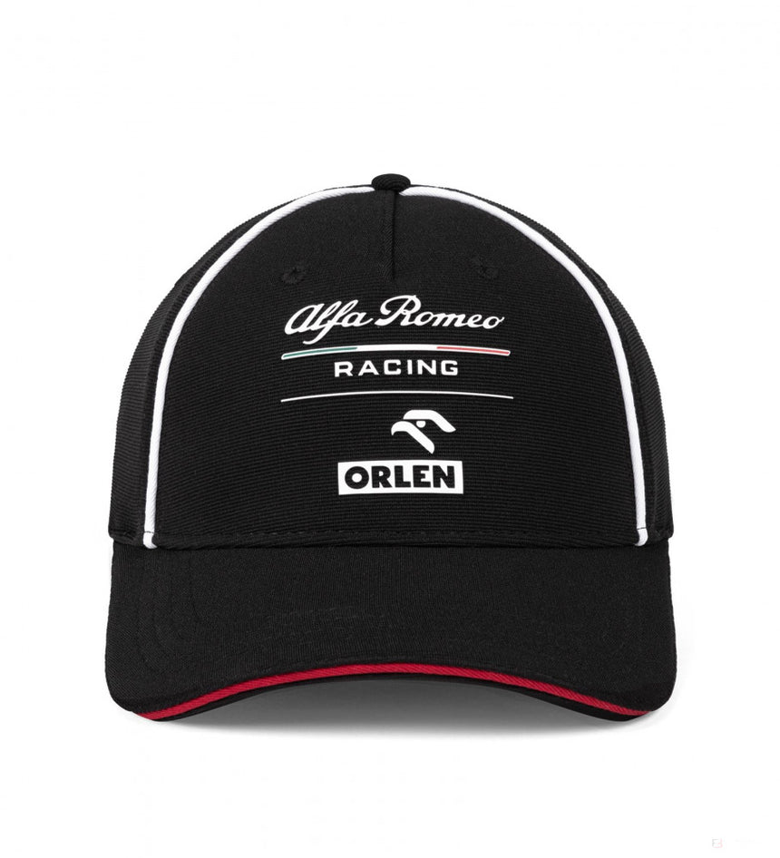 Alfa Romeo Team Baseballmütze, Adult, Schwarz, 2021 - FansBRANDS®