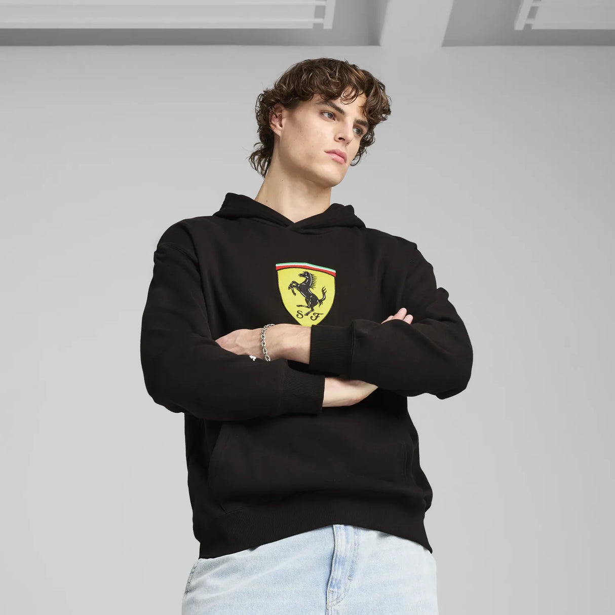 Ferrari Race Kapuzenpullover - Schwarz 🔥