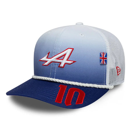 Alpine Cap, Team, Pierre Gasly, 9SEVENTY, New Era, Silverstone Special Edition, Weiß, 2026