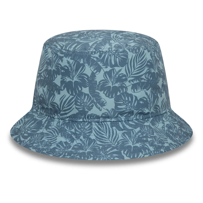 Sombrero de pescador alpino, New Era, floral, azul