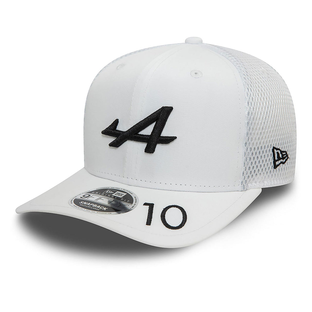 Alpine Kappe, NEW ERA, Pierre Gasly, 9FIFTY, Erwachsene, weiß, 2024