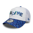Alpine Trucker Cap, AOP, Weiß