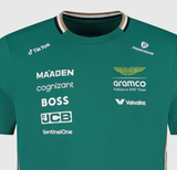 Aston Martin AMF1, team, t-shirt, Fernando Alonso, green 🔥