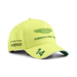Aston Martin Mütze, Team, Fernando Alonso, Puma, Limette, 2026