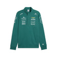 Aston Martin Sweatshirt, HZ, Team, Puma, Grün, 2026