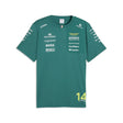 Aston Martin T-Shirt, Fernando Alonso, Team, Puma, Grün, 2026