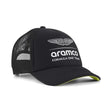Aston Martin Trucker Cap, Schwarz