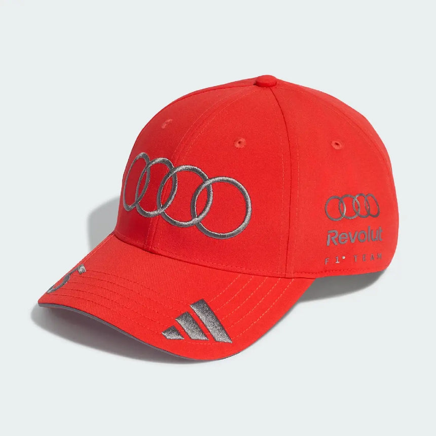Audi adidas Cap, Team, Gabriel Bortoleto, Rot, 2026