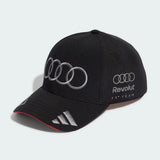 Audi adidas Kappe, Team, Nico Hülkenberg, Schwarz, 2026