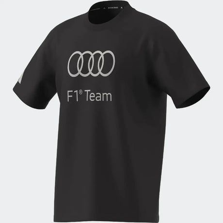 Audi T-Shirt, DNA, adidas, grau