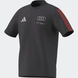 Audi T-Shirt, DNA, kleines Logo, adidas, grau