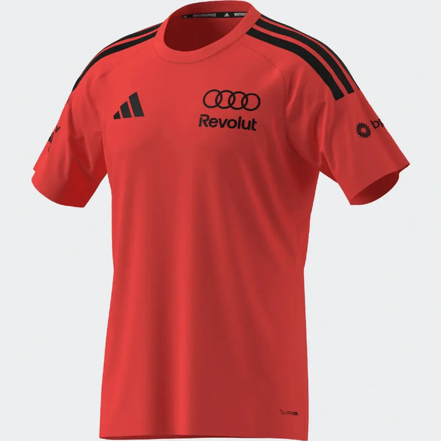 Audi T-Shirt, Team, Set Up, Adidas, Rot, 2026