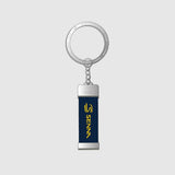 Ayrton Senna Schlüsselanhänger, signiert, blau