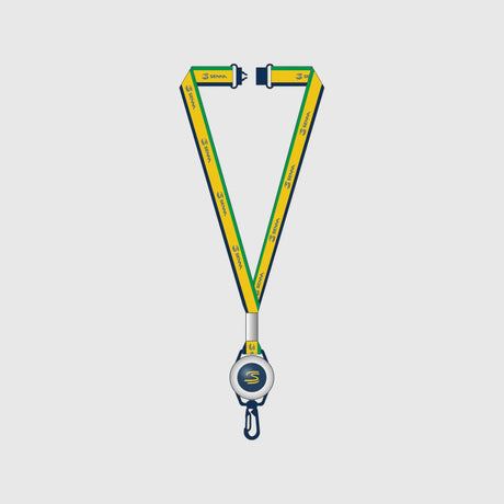 Ayrton Senna Schlüsselband, blau