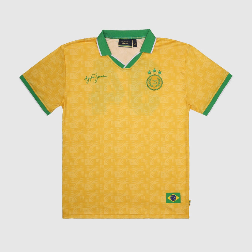 Ayrton Senna Trikot, 94 Relaxed Fit, Gelb