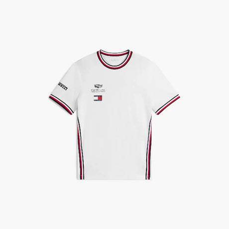 Cadillac F1 T-Shirt, Team, Tommy Hilfiger, Weiß, 2026