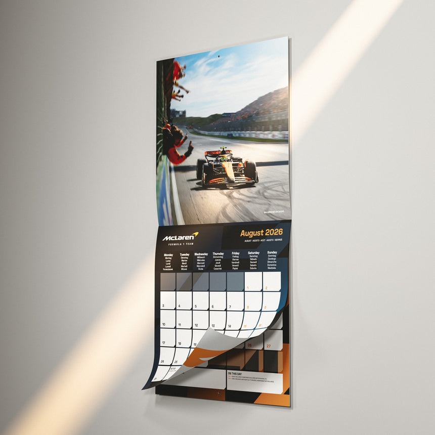 McLaren Formula 1 Team - Offizieller Kalender - 2026