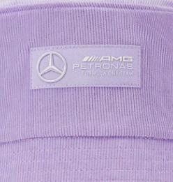 Mercedes Retro Cord Bucket Hut, lila