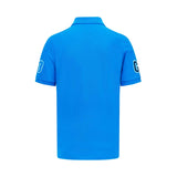 Mercedes Herren George Russell Polohemd, Blau