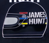 2019, Schwarz, James Hunt Sturzhelm 1976 Stift