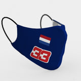 Red Bull Styled Gesichtsmaske - #33 - FansBRANDS®