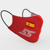 Gesichtsmaske im Ferrari-Stil - #55