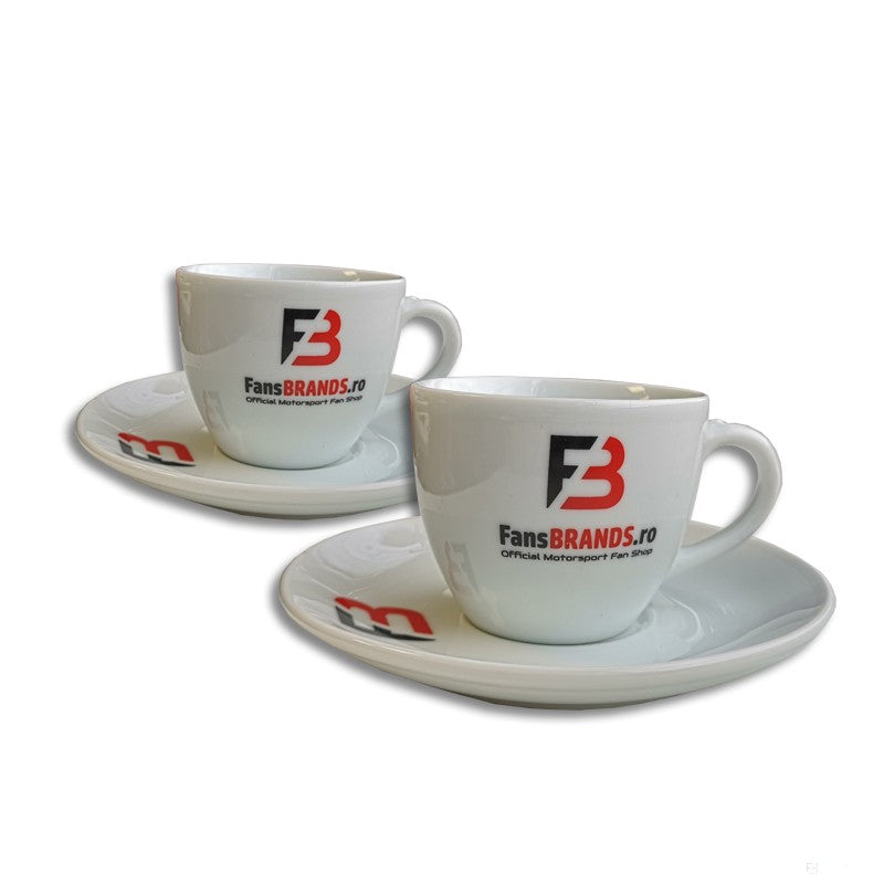 FansBRANDS Kaffeetasse, Weiß, 2 stück - RO - FansBRANDS®