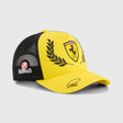 Ferrari Cap, Lewis Hamilton, Trucker, Silverstone Sonderedition, Puma, Gelb, 2026