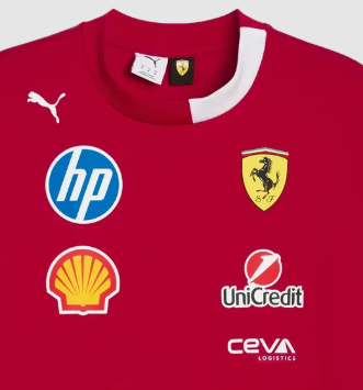 Scuderia Ferrari Drivers Oversized Rundhals-T-Shirt 🔥