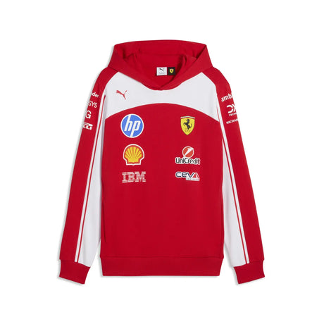 Ferrari Hoodie, Team, Rot, 2026