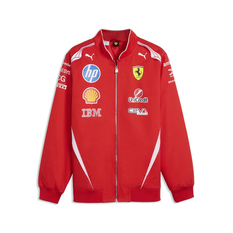 Ferrari Jacke, authentisch, Team, Puma, rot, 2026