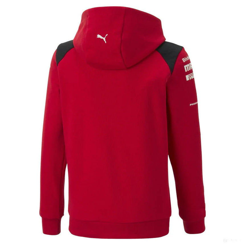 Ferrari Kapuzenpullover Puma Team Kinder Rot 2023