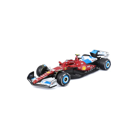 Ferrari Modellauto, SF25, bburago, #44 Lewis Hamilton, Miami, rot