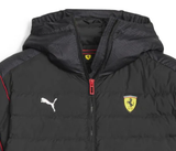 Ferrari Gepolstert Jacke, Puma, Race MT7 Ecolite, schwarz