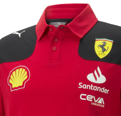 Ferrari polo, Puma, team, Rot, 2023