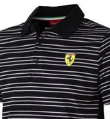 2011, Schwarz, Ferrari striped Polo