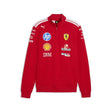 Ferrari Pullover, Team, Halb-Zip, T7, Rot