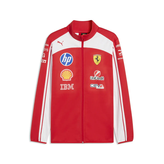 Ferrari, softshell jacket, team, Puma, red, 2026