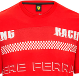 Ferrari t-shirt, graphic, rot