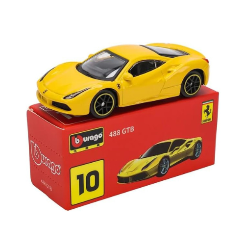 Ferrari F1 model car, Bburago, 1:64, various