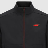 Formula 1 softshell Jacke, schwarz